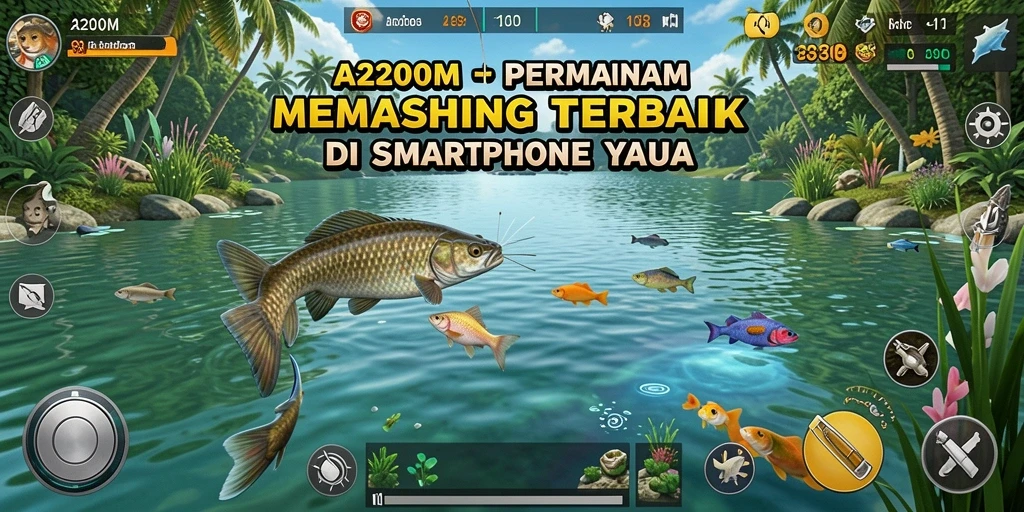 Gameplay memancing A200M yang menarik dan menegangkan