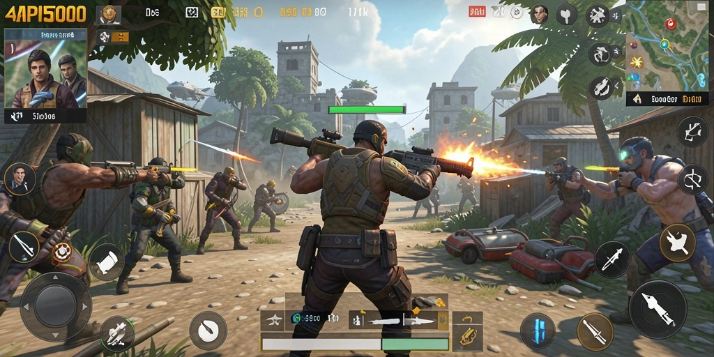 Gameplay intens di API5000 yang memikat dan menantang.