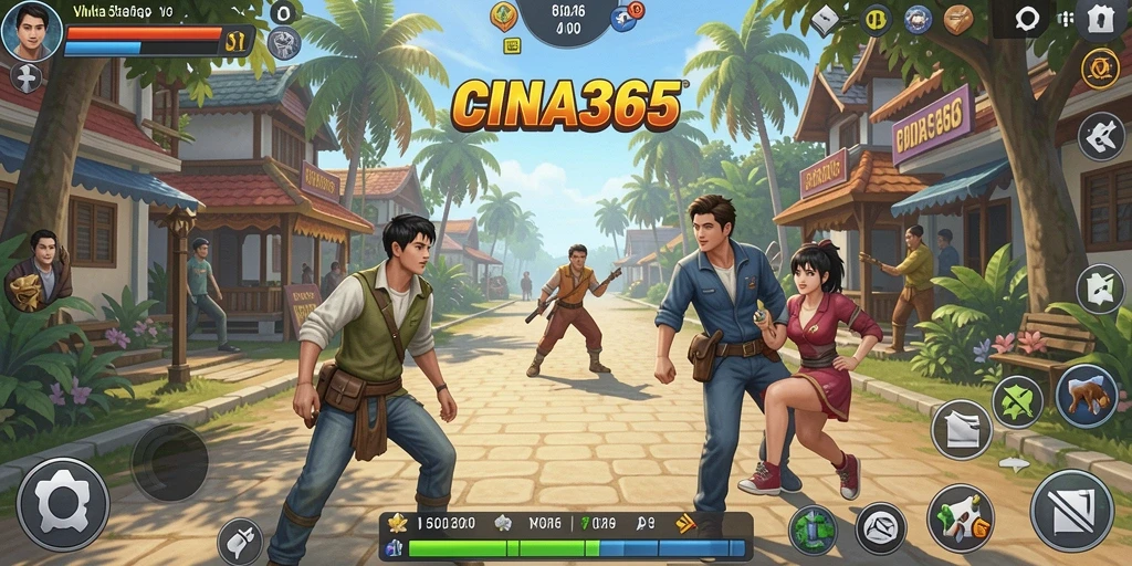 Tampilan screenshot CINA365 menampilkan gameplay Simulation yang seru dan menantang.