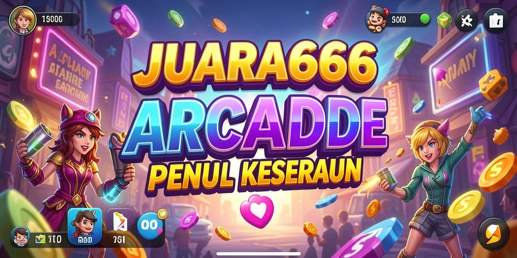 Screenshot JUARA666 menampilkan aksi mendebarkan dalam permainan Arcade.