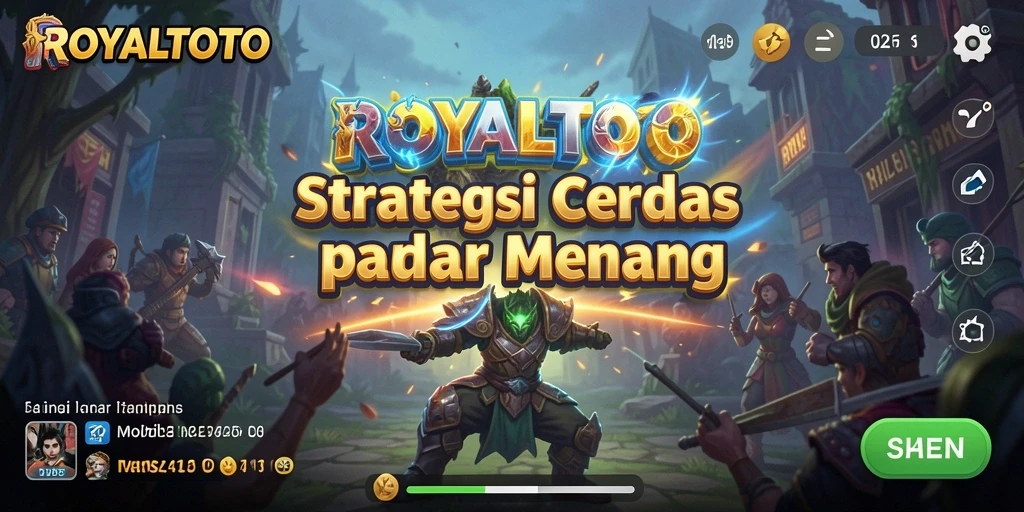 Screenshot gameplay ROYALTOTO yang menunjukkan strategi seru dan menantang.